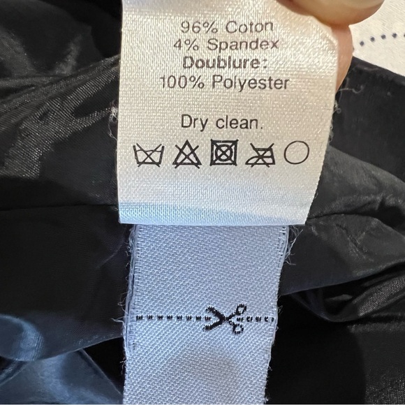 J. Crew No. 2 Pencil skirt in black stretch twill size 8 excellent condition - Picture 12 of 12